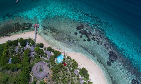 Gangga Island_Jetty Pool Aerial
