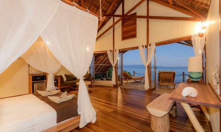 Остров Кусу_Океанская вилла внутри