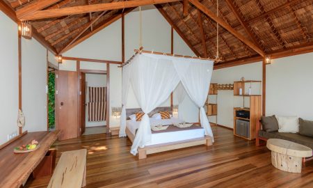 Остров Кусу_Океанская вилла внутри