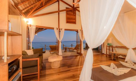 Остров Кусу_Океанская вилла внутри