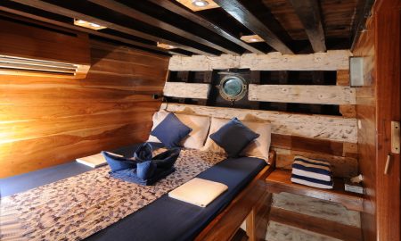 Kabine 2 Personen Holzschiff Tauchsafari Komodo Nationalpark