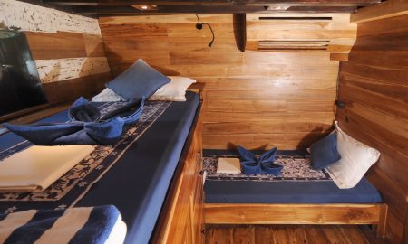 Kabine 4 Personen Safarischiff Tauchen Komodo Nationalpark