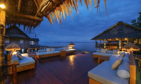Papua Paradise Resort_Sundeck At Dawn