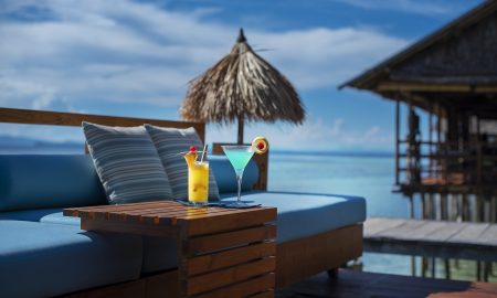 Папуа Парадайз Резорт_Коктейли на палубе