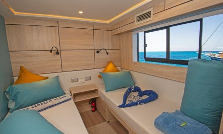 Sea Serpent Serena_Upper Deck Twin Cabin 2